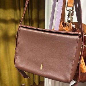 Thacker New York Leather Shoulder Bag